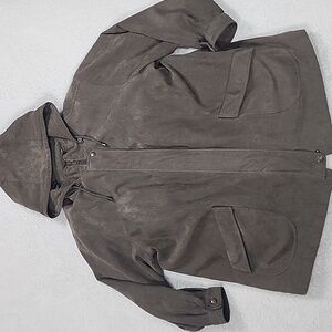 Bromley Sport Faux Suede Coat With Pockets